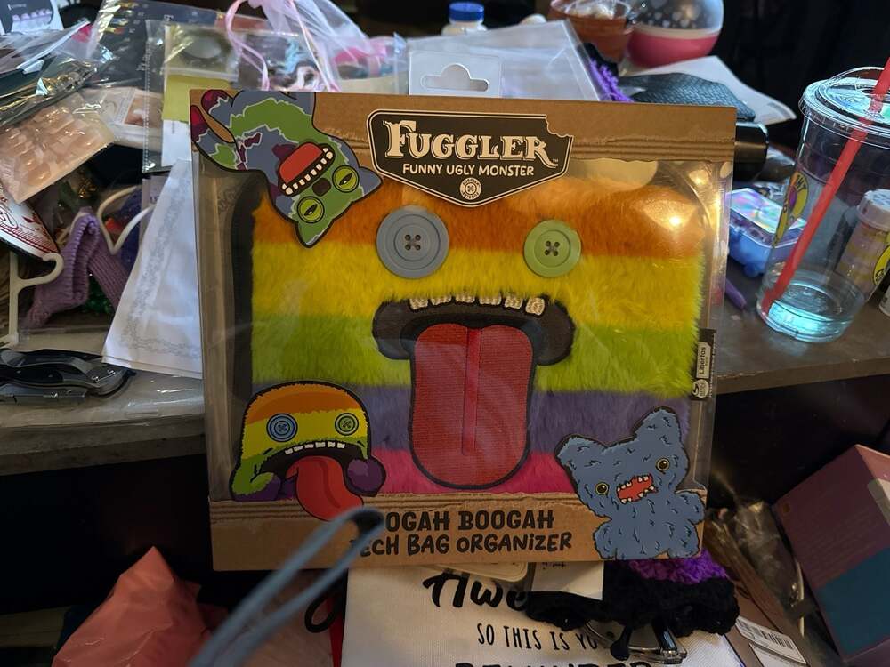 Fuggler Oogah Boogah Rainbow Tech Bag Organizer